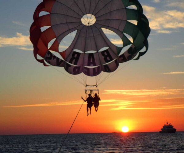 Parasailing – Aerial Views of the Red Sea